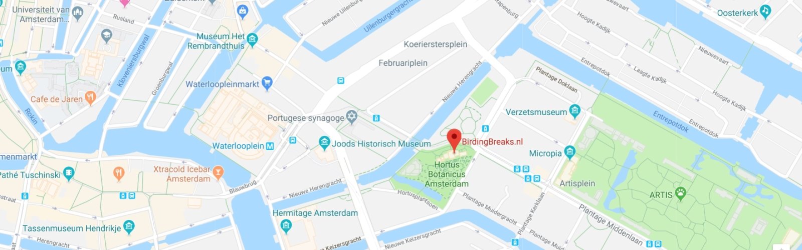 Locatie BirdingBreaks - Amsterdam