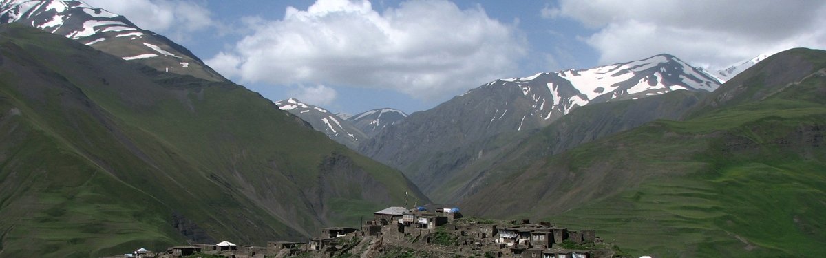 Bergdorpje Azerbeidzjan Kaukasus - Kai Gauger